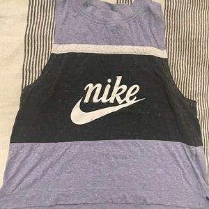 Nike size small striped tank